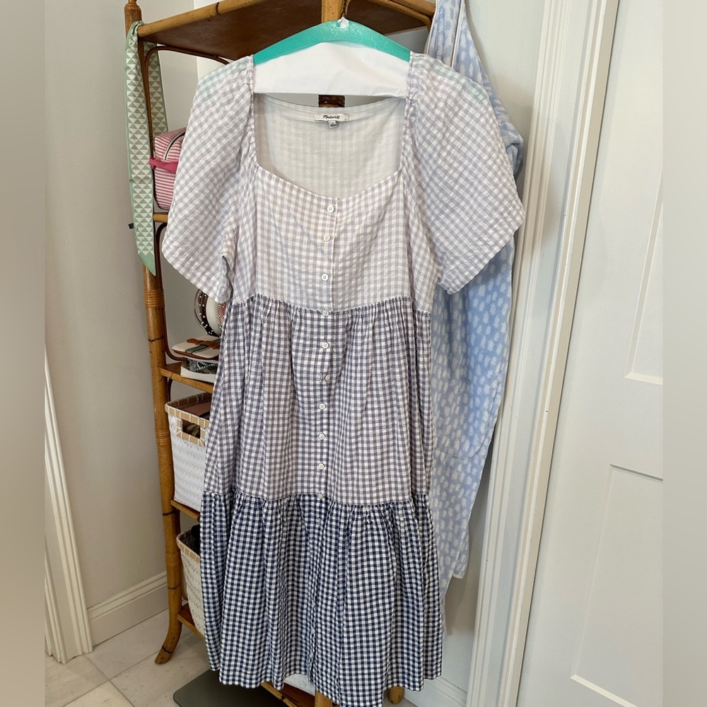 Madewell patchwork dress